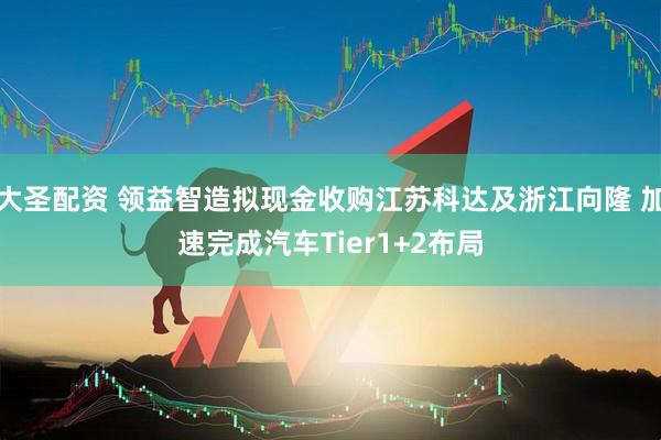 大圣配资 领益智造拟现金收购江苏科达及浙江向隆 加速完成汽车Tier1+2布局